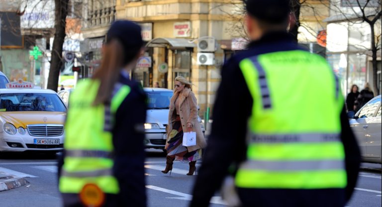 Во Скопје 189 сообраќајни прекршоци, пешаците стасаа до 25 казни