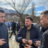 Елмази и Хоџа на терен во Сарај: Сите служби мобилизирани по поплавите во Буковиќ и Семениште