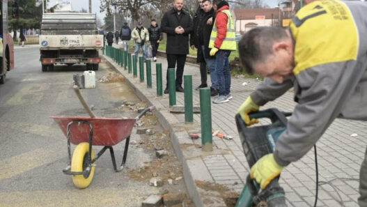 Нема повеќе узурпација на пешачки патеки и тротоари во Бутел