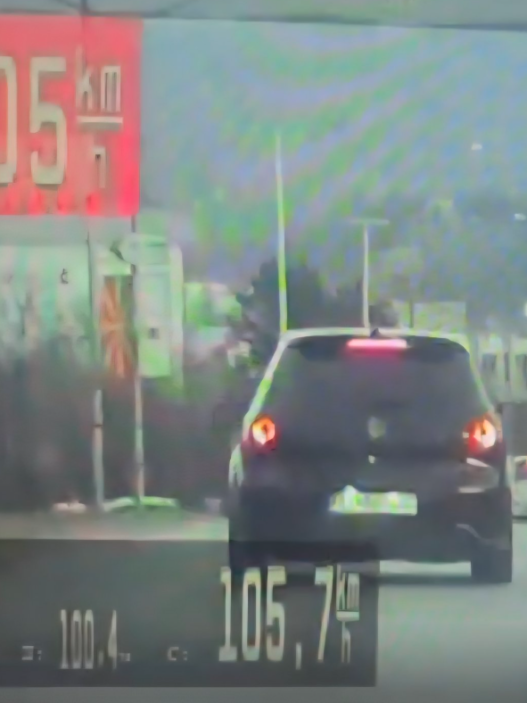 Штипјанец возел 105 км на час во населено место: Полициските пресретнувачи на терен