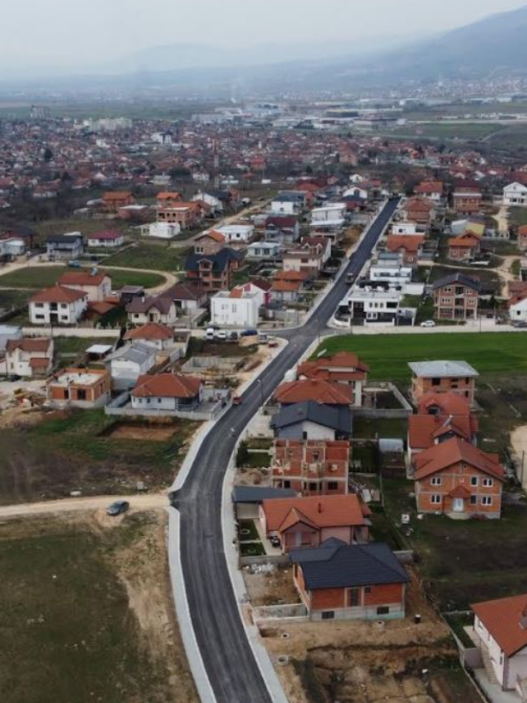 Од општина Илинден информираа дека улицата „103“ е комплетно подготвена за користење