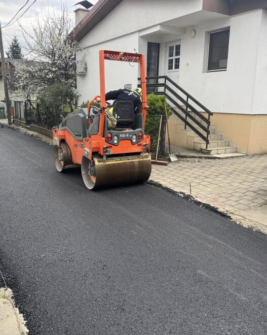 Отпочната е целосна реконструкција на улицата „Лазар Димитров“ во Кисела Вода