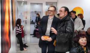 Проданоски дел од изложбата „Оган“ на Бојана Артиноска во Прилеп