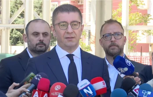 Мицкоски: Ако СДСМ одлучи да го напушти Парламентот или да ги бојкотира следните избори, тоа е нивна одлука