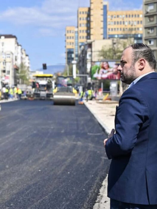 Во завршница првата фаза од реконструкцијата на булеварот „Македонија“