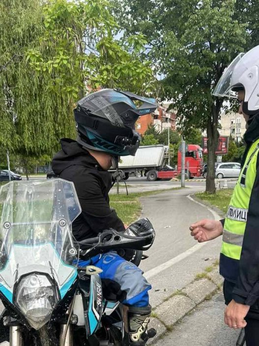 СВР Скопје во контрола на моторџиите, санкционирани 113 од контролираните