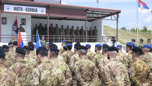 Во Бујановац прва заедничка воена вежба на Србија и НАТО