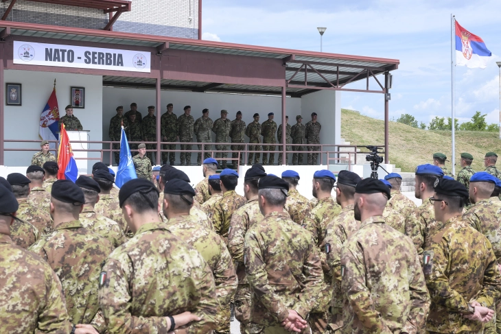 Во Бујановац прва заедничка воена вежба на Србија и НАТО